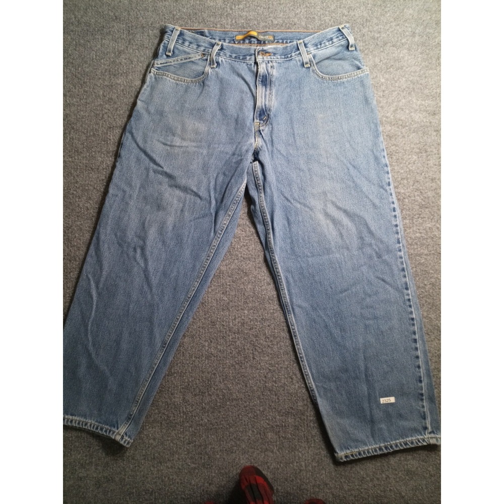 Levi's Silvertab Baggy Jeans Mens 36x30 Blue Denim Loose Skater Y2K Made Mexico